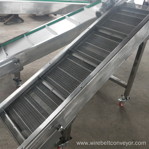 Food Line Conveying Equipment Plate Chain Conveyor